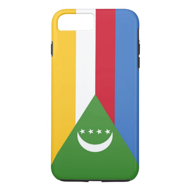 Capa Para iPhone, Case-Mate Bandeira das Comores (Verso)