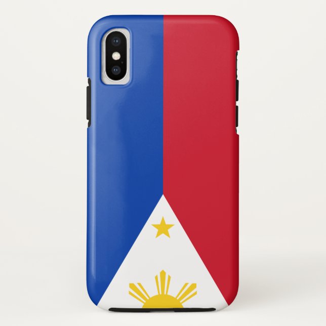 Capa Para iPhone, Case-Mate Bandeira das Filipinas (Verso)