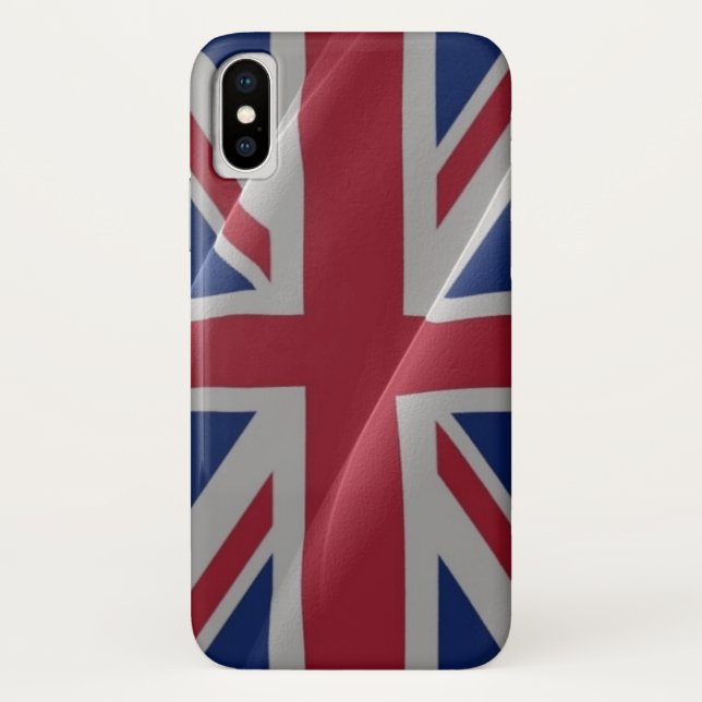 Capa Para iPhone, Case-Mate Bandeira de acenar britânica - (Verso)