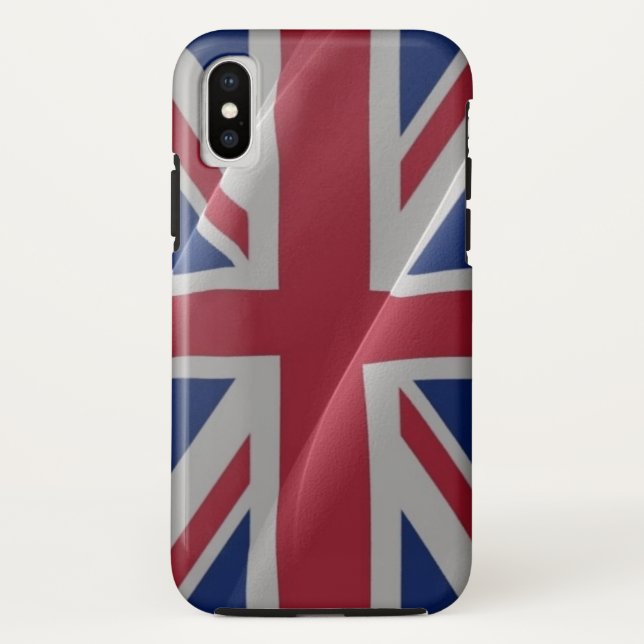 Capa Para iPhone, Case-Mate Bandeira de acenar britânica - (Verso)