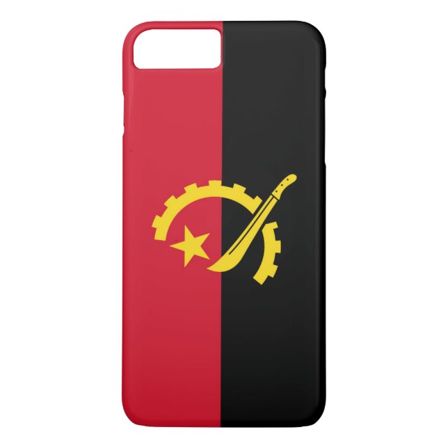 Capa Para iPhone, Case-Mate Bandeira de Angola (Verso)