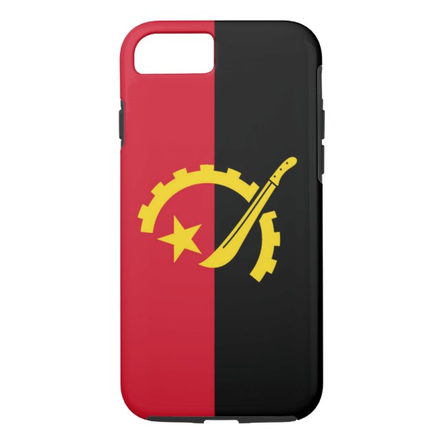 Capa Para iPhone, Case-Mate Bandeira de Angola (Verso)