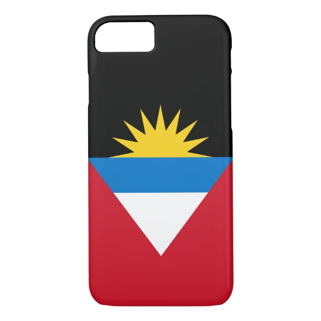 Capa Para iPhone, Case-Mate Bandeira de Antígua e Barbuda Patriótica (Verso)