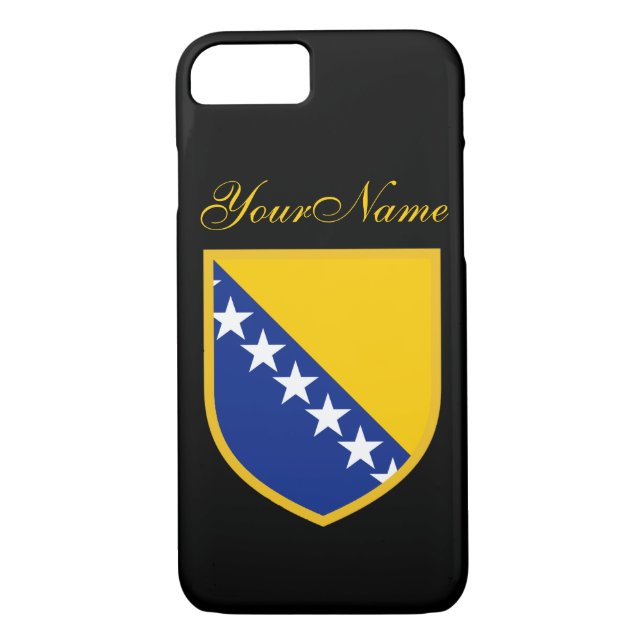 Capa Para iPhone, Case-Mate Bandeira de Bósnia (Verso)