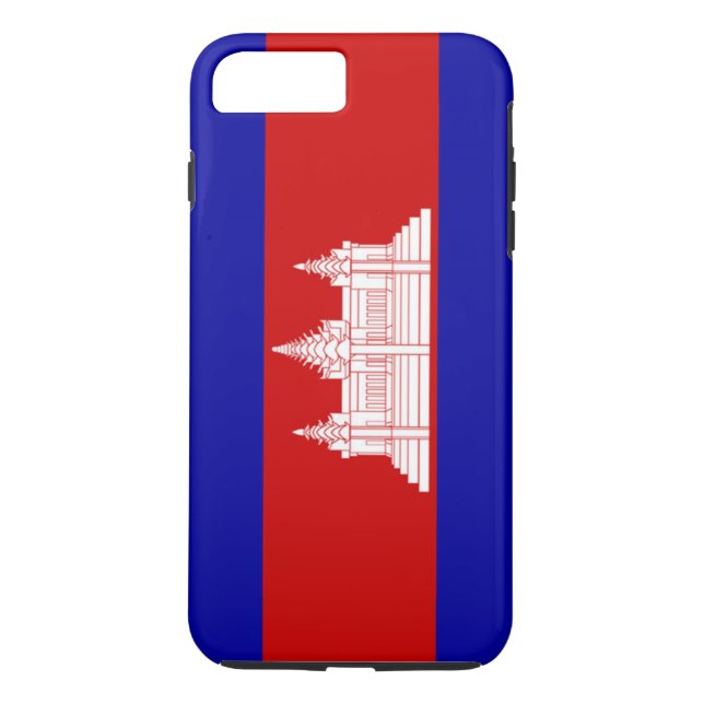 Capa Para iPhone, Case-Mate Bandeira de Cambodia (Verso)