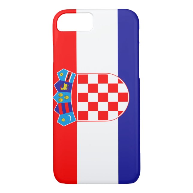 Capa Para iPhone, Case-Mate Bandeira de Croatia (Verso)