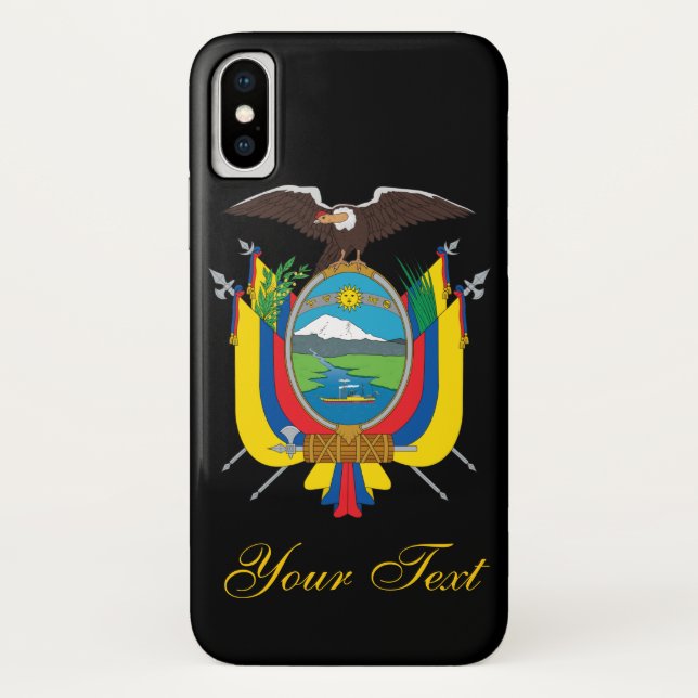 Capa Para iPhone, Case-Mate Bandeira de Equador (Verso)