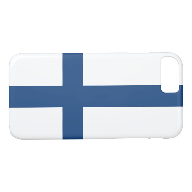 CAPA PARA iPhone, Case-Mate  BANDEIRA DE FINLANDIA (Verso (Horizontal))