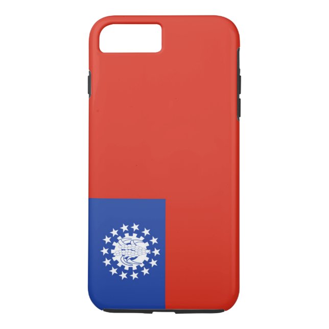 Capa Para iPhone, Case-Mate Bandeira de Mianmar (Verso)