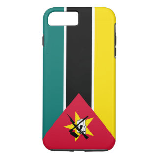 Capa iPhone 8 Plus/7 Plus Bandeira de Moçambique
