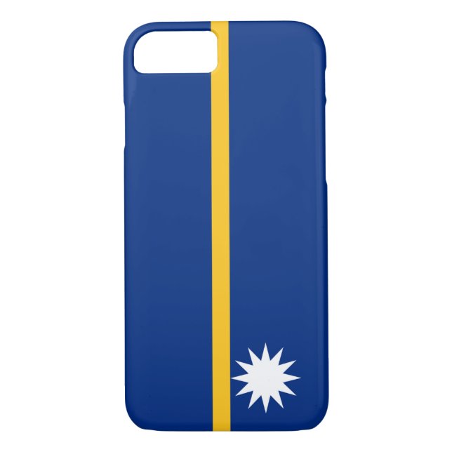 Capa Para iPhone, Case-Mate Bandeira de Nauru (Verso)