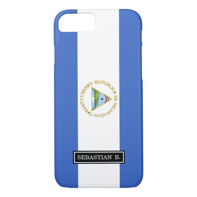 Capa Para iPhone, Case-Mate Bandeira de Nicarágua (Verso)