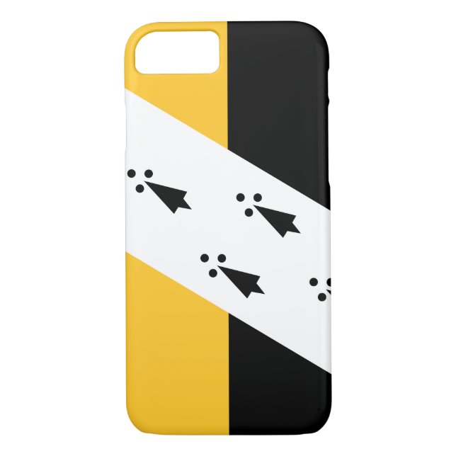 Capa Para iPhone, Case-Mate Bandeira de Norfolk (Verso)