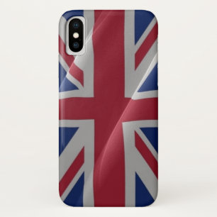 Capa Para iPhone Da Case-Mate Bandeira de ondulação britânica -