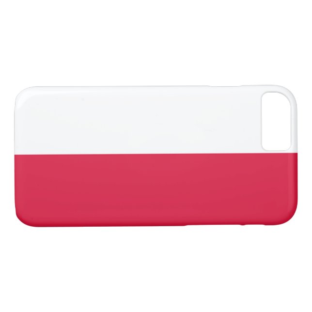 Capa Para iPhone, Case-Mate Bandeira de Polônia (Verso (Horizontal))