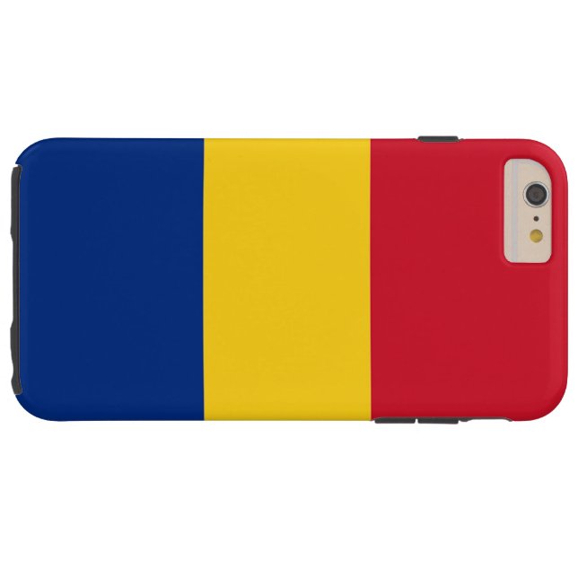 Capa Para iPhone, Case-Mate Bandeira de Romania (Verso Horizontal)