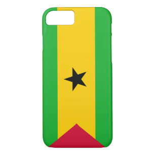 Capa iPhone 8/ 7 Bandeira de São Tomé e Príncipe