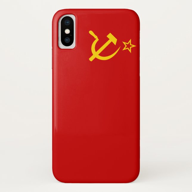 Capa Para iPhone, Case-Mate Bandeira de União Soviética (Verso)