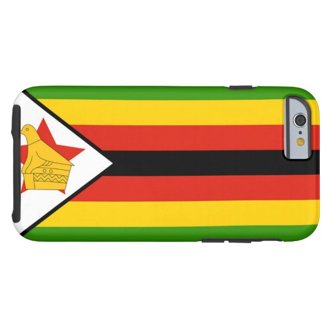 Capa Para iPhone, Case-Mate Bandeira de Zimbabwe (Verso Horizontal)