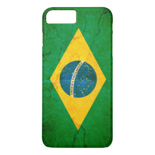 Capa Para iPhone Da Case-Mate Bandeira do Brasil no Grunge