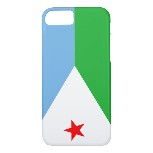 Capa Para iPhone, Case-Mate Bandeira do Djibuti (Verso)