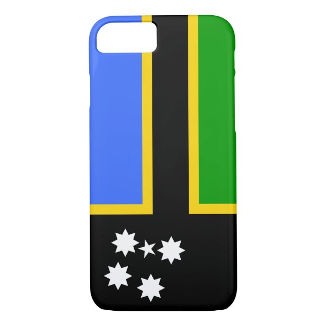Capa Para iPhone, Case-Mate Bandeira do insular do mar sul de Austrália (Verso)