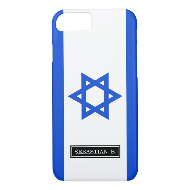 Capa Para iPhone, Case-Mate Bandeira do israelita (Verso)