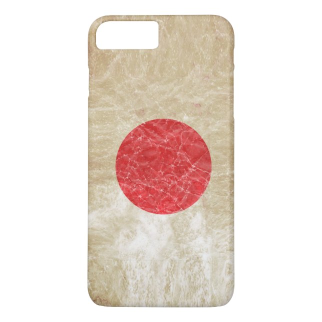 Capa Para iPhone, Case-Mate Bandeira do Japão em Grunge (Verso)