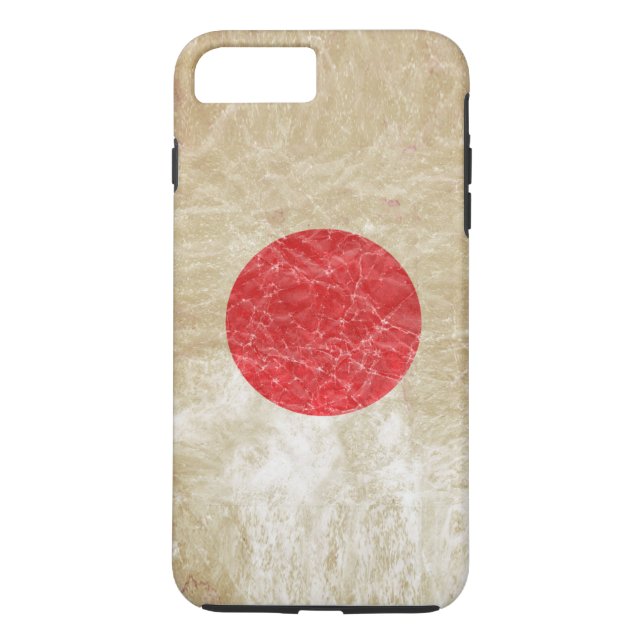 Capa Para iPhone, Case-Mate Bandeira do Japão em Grunge (Verso)
