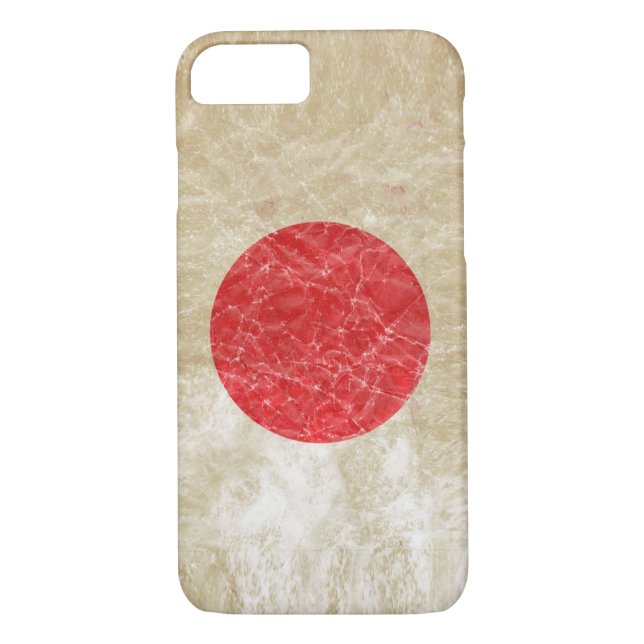 Capa Para iPhone, Case-Mate Bandeira do Japão em Grunge (Verso)