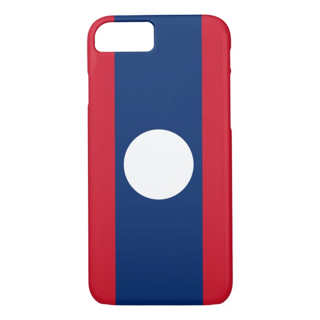 Capa Para iPhone, Case-Mate Bandeira do Laos (Verso)
