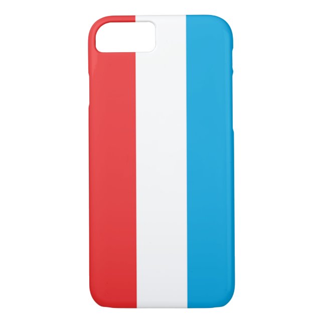 Capa Para iPhone, Case-Mate Bandeira do Luxemburgo (Verso)