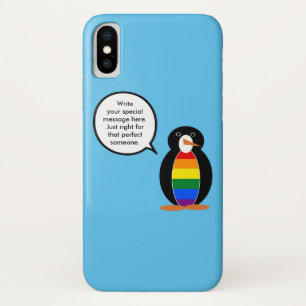 Capa Para iPhone Da Case-Mate Bandeira do Orgulho Gay Pinguim da Vida Selvagem P