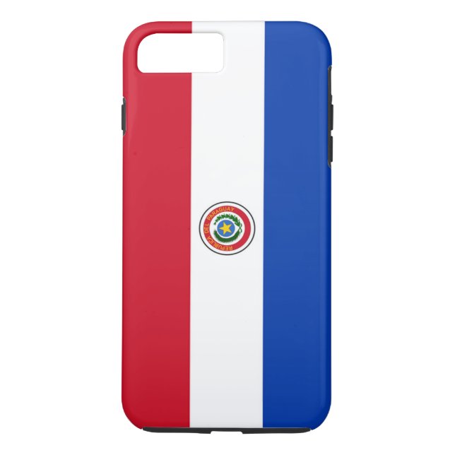 Capa Para iPhone, Case-Mate Bandeira do Paraguai (Verso)
