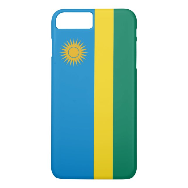 Capa Para iPhone, Case-Mate Bandeira do Ruanda (Verso)