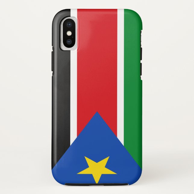 Capa Para iPhone, Case-Mate Bandeira do Sudão do Sul (Verso)