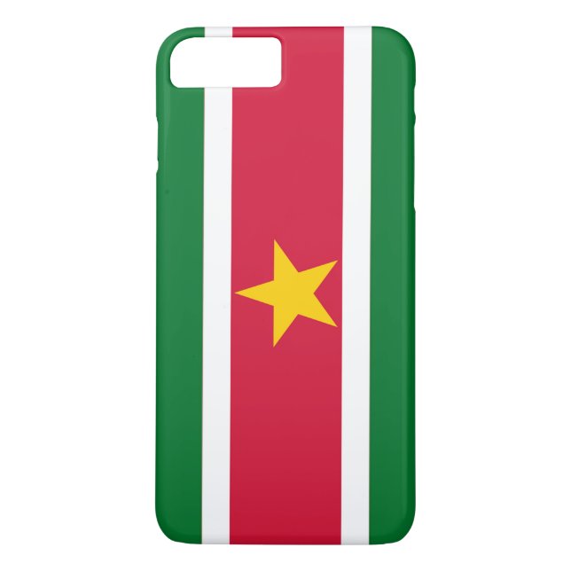 Capa Para iPhone, Case-Mate Bandeira do Suriname (Verso)