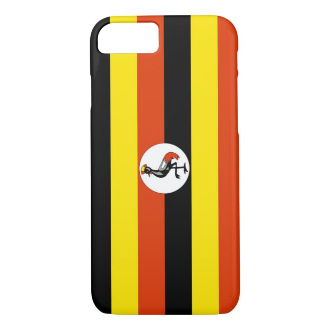 Capa Para iPhone, Case-Mate Bandeira do Uganda (Verso)