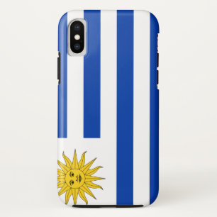 Capa Para iPhone X Bandeira do Uruguai