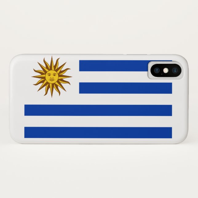 Capa Para iPhone, Case-Mate Bandeira do Uruguai (Verso (Horizontal))