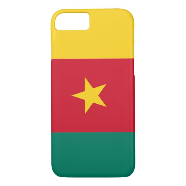 Capa Para iPhone, Case-Mate Bandeira dos Camarões (Verso)