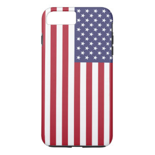 Capa iPhone 8 Plus/7 Plus bandeira dos EUA