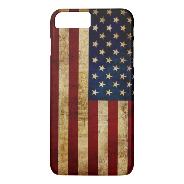 Capa Para iPhone, Case-Mate Bandeira dos EUA / Grunged (Verso)