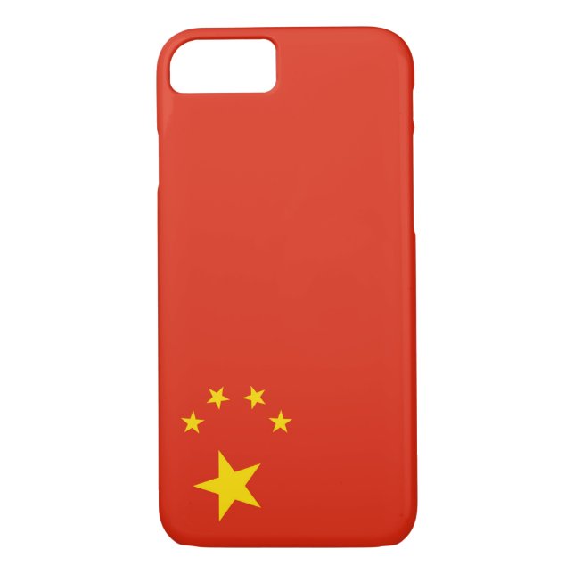 Capa Para iPhone, Case-Mate Bandeira dos povos a República da China (Verso)