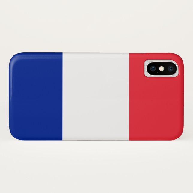 Capa Para iPhone, Case-Mate Bandeira francesa (França) (Verso (Horizontal))