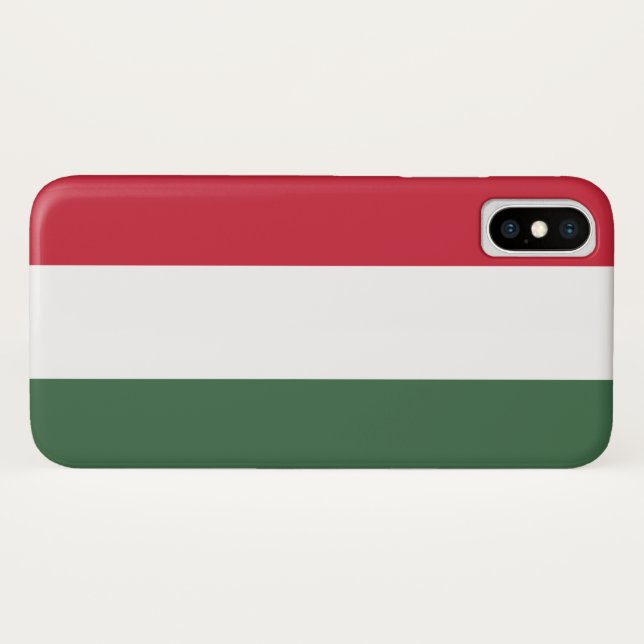 Capa Para iPhone, Case-Mate Bandeira Húngara (Verso (Horizontal))