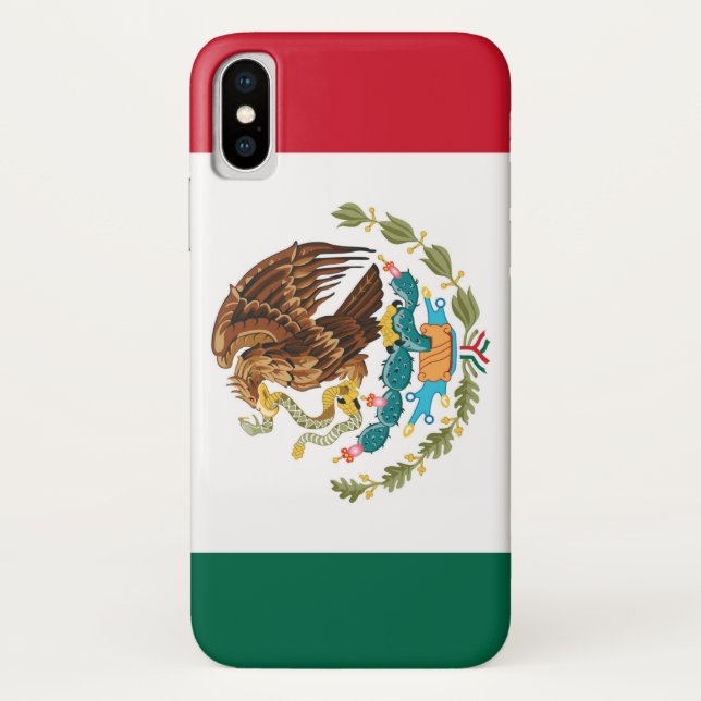 Capa Para iPhone, Case-Mate Bandeira mexicana (Verso)