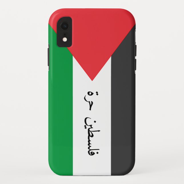 Capa Para iPhone, Case-Mate Bandeira Palestina Livre sob medida (Verso)