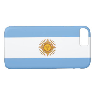 Capa iPhone 8/ 7 Bandeira Patriótica Argentina