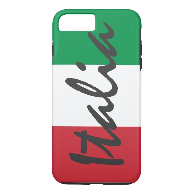 Capa Para iPhone, Case-Mate Bandeira personalizada de Italia (Verso)